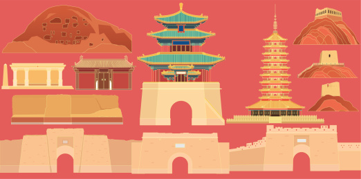 北京延庆旅游地标古建筑