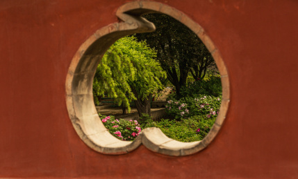 中国山西太原市永祚寺双塔