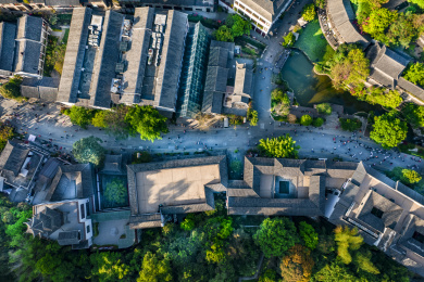 深圳甘坑客家小镇风光