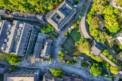 深圳甘坑客家小镇风光