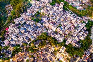 深圳甘坑客家小镇风光