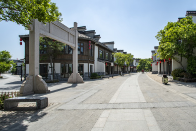南京老门东中式建筑街景