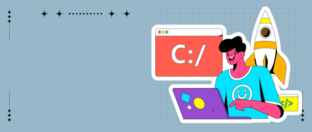 编程教学开发扁平矢量概念运营插画