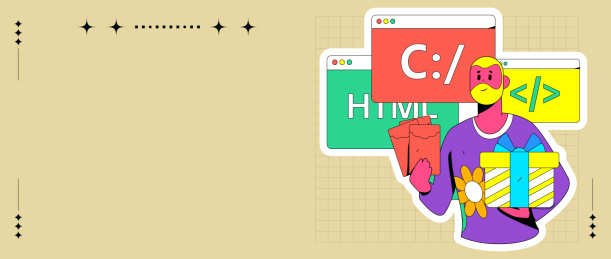 编程教学开发扁平矢量概念运营插画