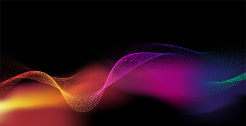 炫彩商务科技背景矢量素材