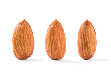 巴旦木坚果特写