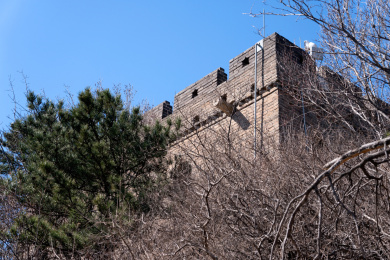 隐蔽的长城烽火台