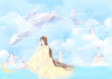 鲸鱼与女孩
