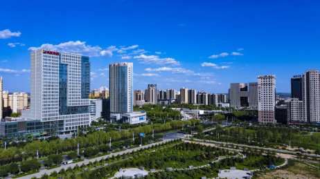 中国陕西省榆林市阳光广场