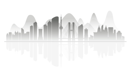 徐州水墨剪影插画