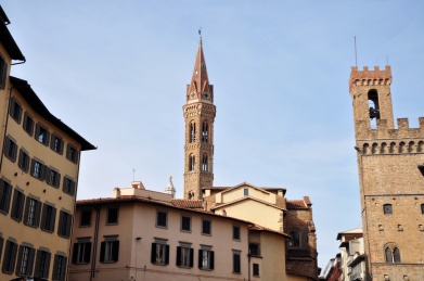 意大利佛罗伦萨城市街景