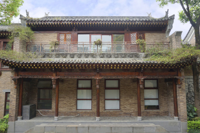 中国四川成都博客小镇中式砖瓦小楼住宅