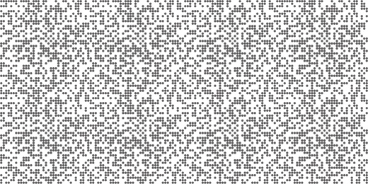 二维码的图案圆点无缝矢量插图