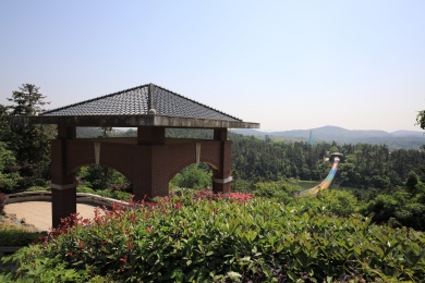 中国浙江南京银杏湖景观