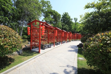 中国江苏南京银杏湖景观