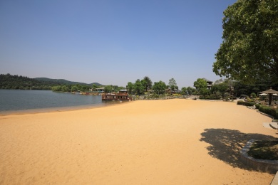 中国江苏南京银杏湖风景