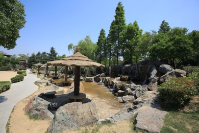 中国江苏南京银杏湖风景