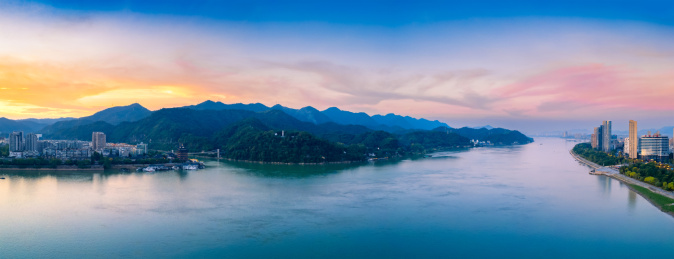 中国浙江省桐庐县桐君山景区环境