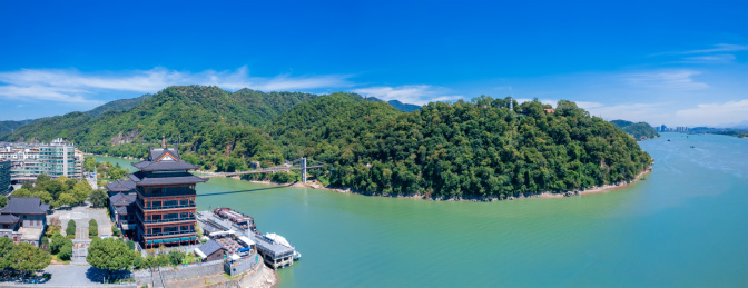 中国浙江省桐庐县桐君山景区环境