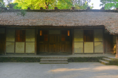 四川成都杜甫草堂 杜甫故居茅屋遗址
