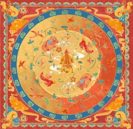 鸾鸟瑞兽呈祥铜镜