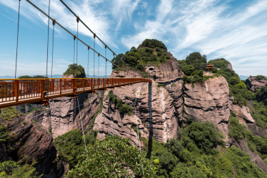 中国福建连城县冠豸山风景区