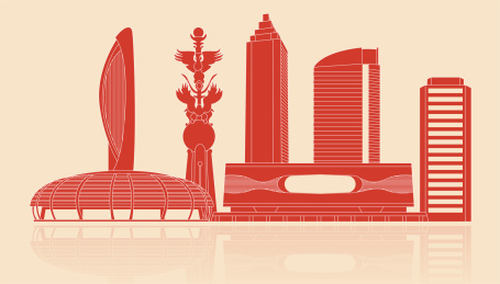 芜湖城市剪纸矢量图