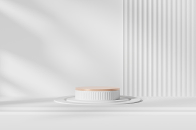 3D简约产品展示背景