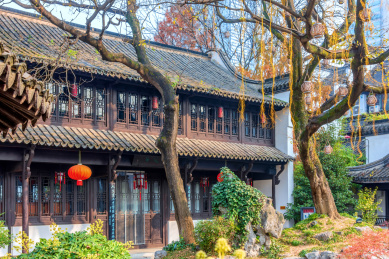 中国江苏南京甘熙宅第花园