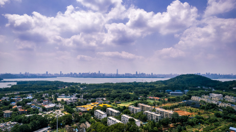 中国湖北武汉东湖磨山风景区舶拍
