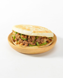 老潼关白吉馍肉夹馍