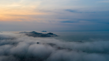 中国山东荣成成山头风光