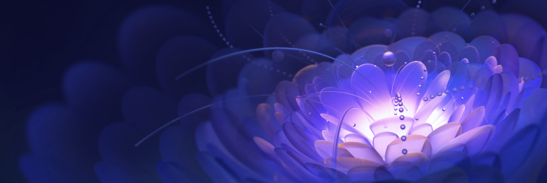 生态花科技花绽放立体花3D