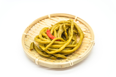 白背景酸豆角