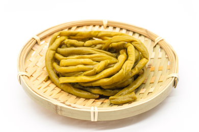 白背景酸豆角