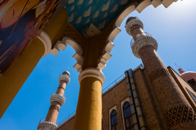 中国新疆乌鲁木齐大巴扎