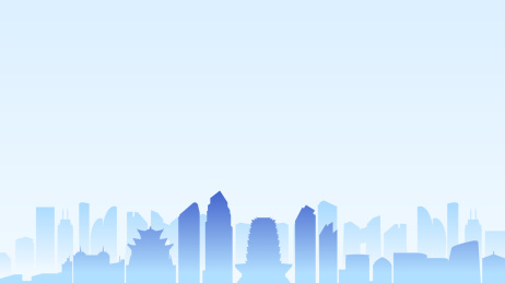 淄博简约城市背景