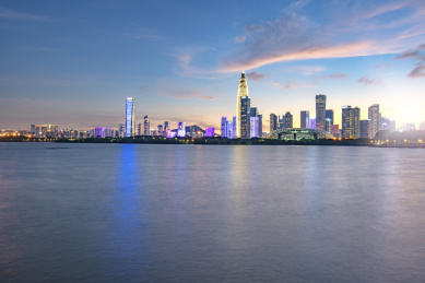 深圳市后海城市风光