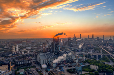 中国上海宝山钢铁厂