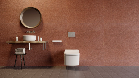 家居题材的有马桶的洗手间卫生间