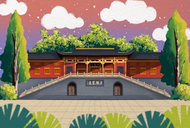 合肥明教寺  无人