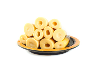 一盘老汤味手剥笋