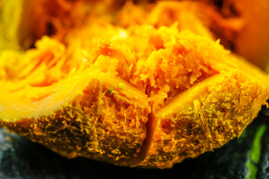 蒸熟的贝贝南瓜