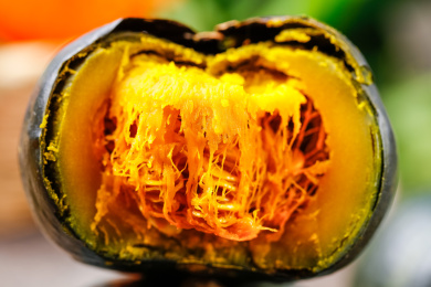 蒸熟的贝贝南瓜