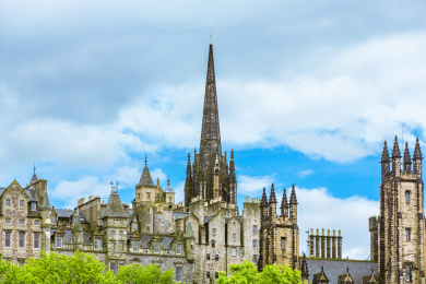 英国爱丁堡城市建筑景观