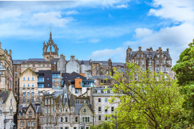 英国爱丁堡城市建筑景观