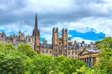 英国爱丁堡城市建筑景观