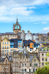 英国爱丁堡城市建筑景观