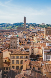 意大利佛罗伦萨领主广场风光