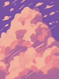 梦幻的云朵 云朵 云层